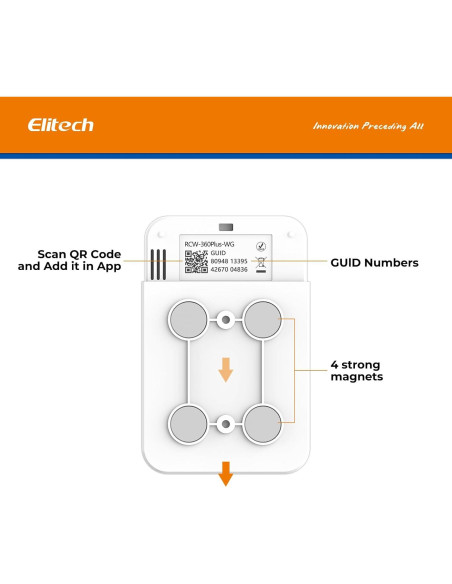 Sonda de Gel de Temperatura Elitech RCW-360Plus 2m