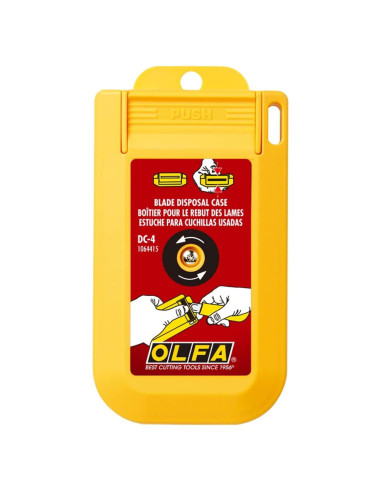 Contenedor de Desecho de Cuchillas OLFA DC-4 Montable 15cm