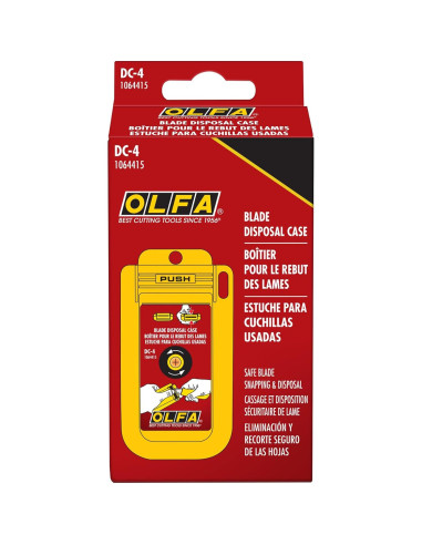Contenedor de Desecho de Cuchillas OLFA DC-4 Montable 15cm