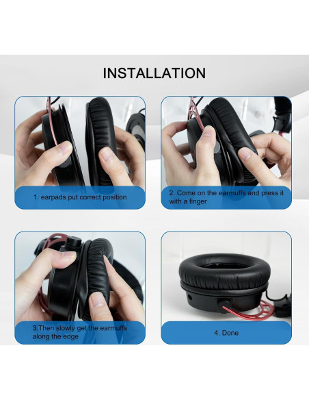 Almohadillas de Repuesto HyperX Cloud 1/2/3 Pro Core Alpha