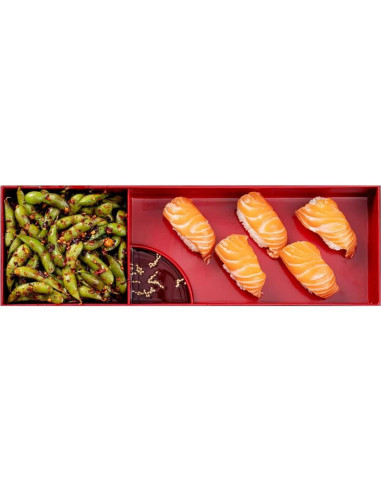 Bandeja Bento Tek 35.4 cm con 2 Compartimentos - Restaurantware