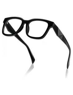 Gafas bloqueadoras luz azul Kimorn, protección UV, marco negro