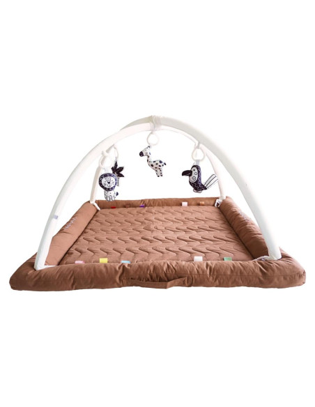 Alfombrilla de Juego CooCooBaby con 5 Juguetes Sensoriales