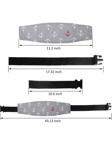 Soporte de cabeza para bebé Slumber Sling Gris - Almohada para auto