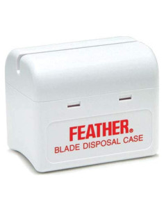 Caja de Desecho de Cuchillas de Afeitar Feather SR-14
