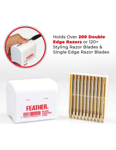 Caja de Desecho de Cuchillas de Afeitar Feather SR-14 2