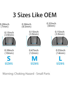 6 Pares Puntas de Silicona para Auriculares TAGRY X08/X88 2