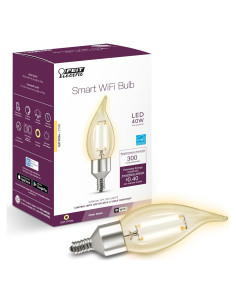 Bombilla LED Inteligente Dimmable Feit Electric 40W Candelabro