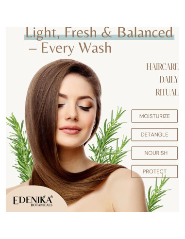 Acondicionador de Aceite de Romero Edenika 473 ml - Anti-Pérdida