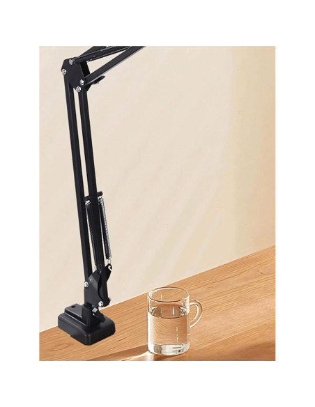 Soporte de Abrazadera de Escritorio Singzhu para Micrófono Negro