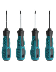 Juego de 4 Destornilladores Torx LDEXIN T6 T8 T9 T10 Magnéticos