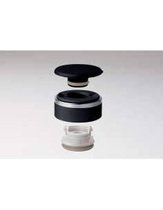 Taza de Viaje Zojirushi 0.36L Acero Inoxidable Negra 2