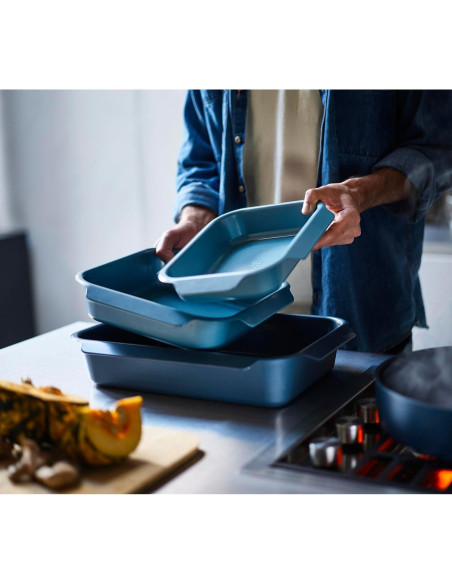 Bandeja para Hornear Joseph Joseph 30x23cm Antiadherente Azul