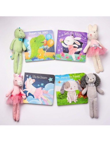 Muñeca de Peluche Conejito Bebé Stephen Joseph 28 cm Suave