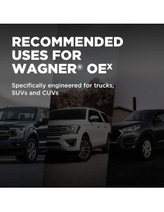 Pastillas de Freno Cerámicas Wagner OEX1324 para Camiones y SUV 2