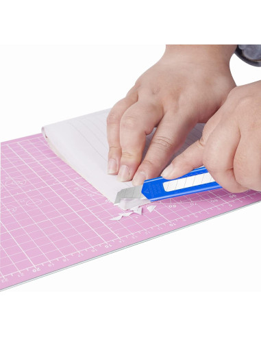 Cuchillos Utilitarios Retráctiles DIYSELF - Paquete de 8, 9mm