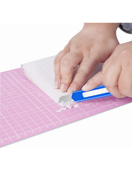 Cuchillos Utilitarios Retráctiles DIYSELF - Paquete de 8, 9mm