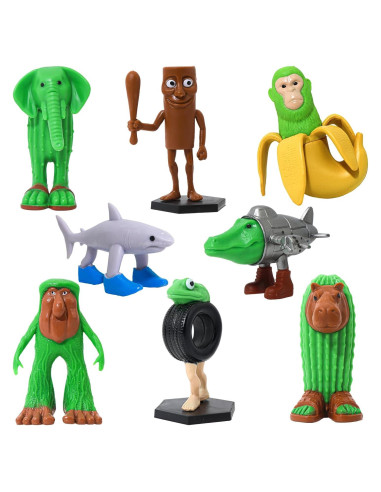 8 Figuras de Acción Brainrot Italiano DUMPOP Coleccionables