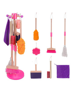 Juego de Limpieza para Niños MASTERTOP 8 Piezas Multicolor