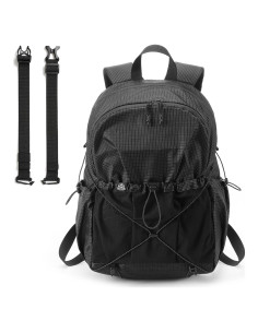 Mochila Impermeable para Laptop 14" Unisex Negra 20L