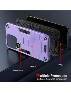 Funda de teléfono Kukoufey para Tecno Spark Go 2024 - TPU+PC 2 en 1 2