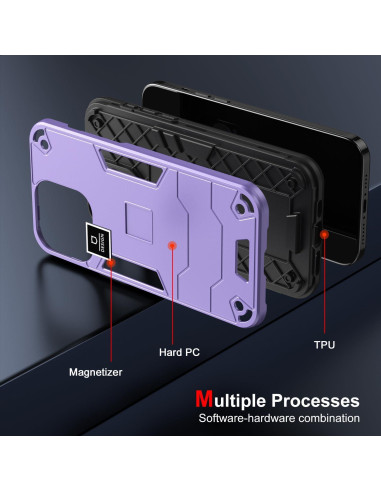 Funda de teléfono Kukoufey para Tecno Spark Go 2024 - TPU+PC 2 en 1