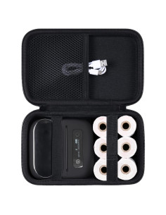 Funda Dura Khanka para Etiquetadora Phomemo m221/m220/m110 - Negro