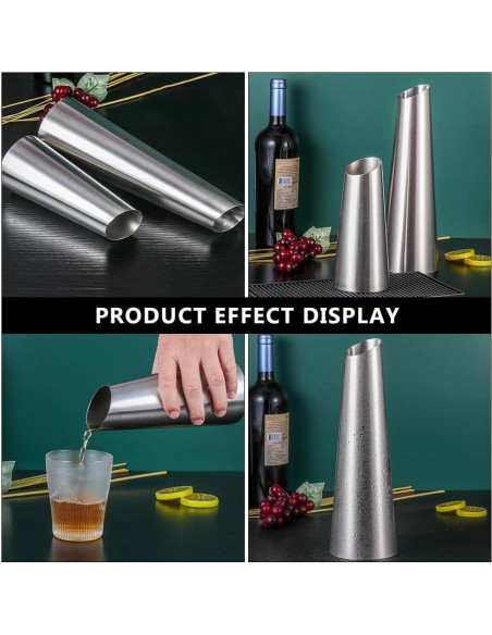 Divisor de Vino Garneck Acero Inoxidable 30x9 cm Aerador