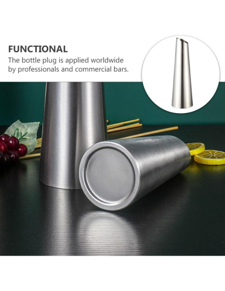 Divisor de Vino Garneck Acero Inoxidable 30x9 cm Aerador