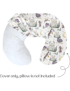 Funda de Almohada de Lactancia HawSkgFub Dragón 55.88x45.72cm 2