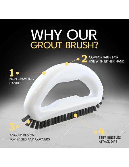 Cepillo para Lechada The Crown Choice - Limpieza Eficiente