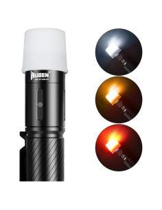Difusor de Linterna WUBEN AC1 3 Colores Compatible 24.5-26mm