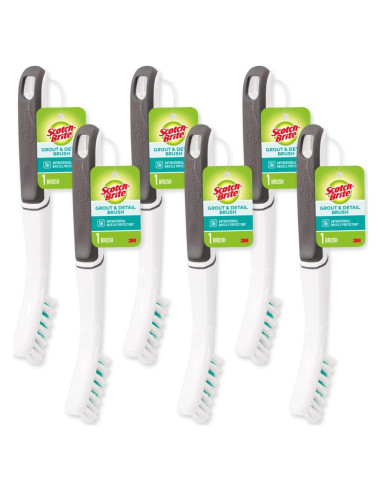 Cepillo para Juntas Scotch-Brite 6 Piezas, Cerdas Fuertes