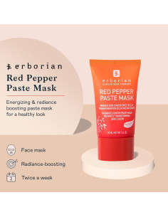 Mascarilla Facial Erborian de Pimiento Rojo 30g - Hidratante y Energizante 2