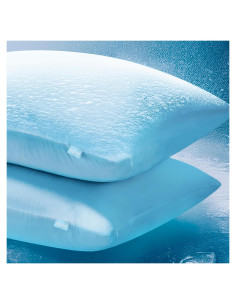 Conjunto 2 Fundas Almohada Refrigerantes Niagara 51x66 cm Azul