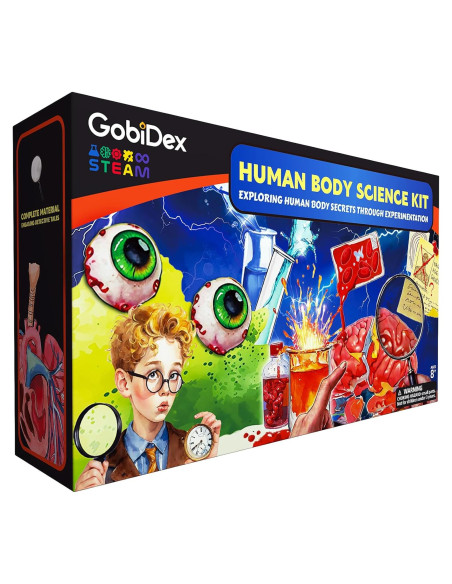 Kit de Experimentos Científicos GobiDex para Niños 8-12 Años Kit de Experimentos Científicos GobiDex para Niños 8-12 Años