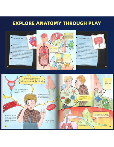 Kit de Experimentos Científicos GobiDex para Niños 8-12 Años