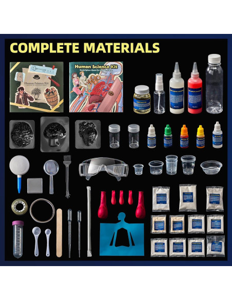 Kit de Experimentos Científicos GobiDex para Niños 8-12 Años Kit de Experimentos Científicos GobiDex para Niños 8-12 Años