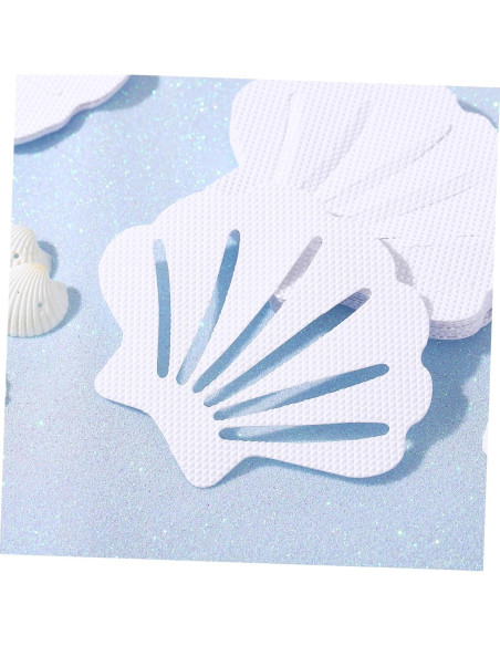 12 Pegatinas Antideslizantes para Bañera TOPBATHY Concha Marina
