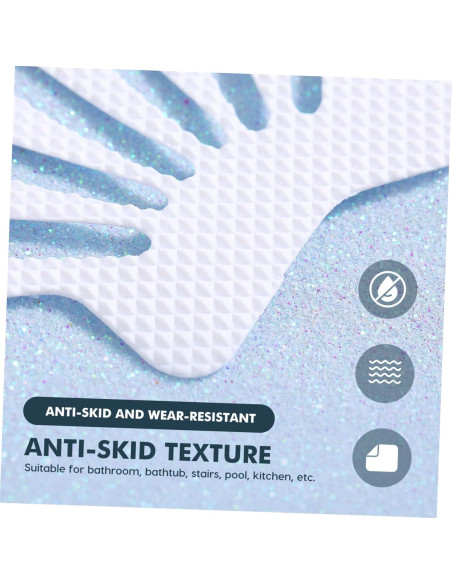 12 Pegatinas Antideslizantes para Bañera TOPBATHY Concha Marina