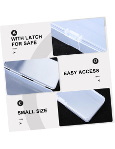 Caja de Cuchillas Desechables Veemoon 10 Piezas Plástico 2