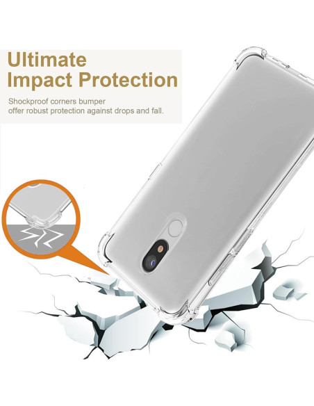 Funda TPU Transparente para LG K40/K12+/X4 2019 - Antigolpes