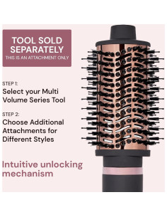 Accesorio Cepillo Secador L'ANGE HAIR Ovalado 60mm Negro 2