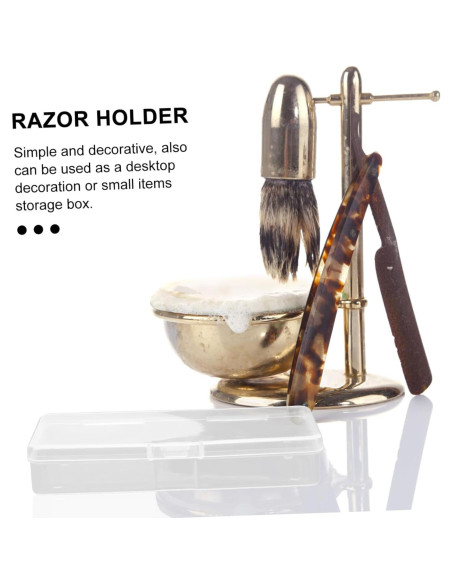 Caja de Cuchillas Desechables Veemoon 10 Piezas Plástico