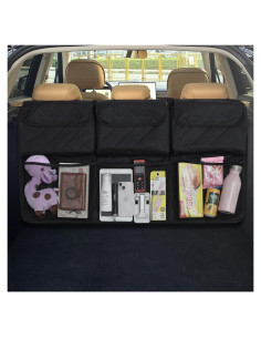 Organizador de Maletero AOKJOY Plegable Negro 88.9x45.7 cm