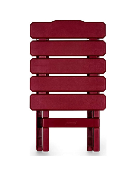 Mesa Lateral Plegable Camco 51684 Roja para Exterior 30.48x35.56cm