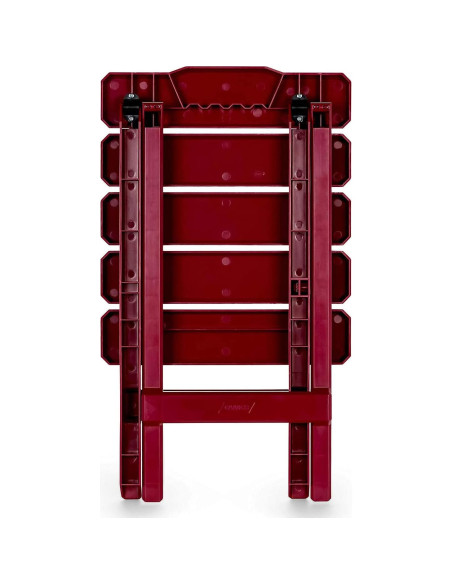 Mesa Lateral Plegable Camco 51684 Roja para Exterior 30.48x35.56cm