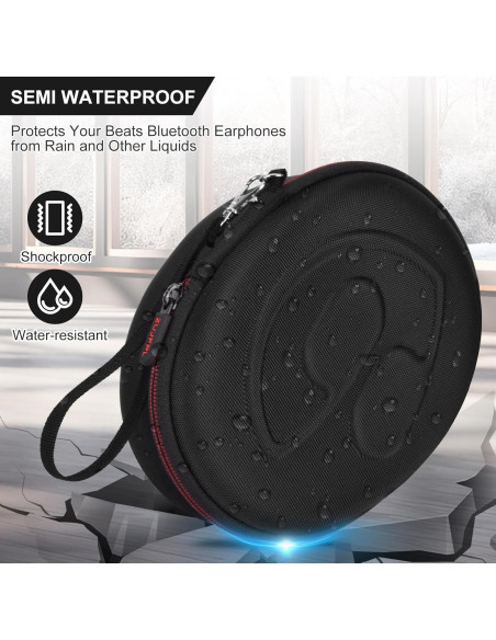 Funda Dura EVA para Auriculares Beats Solo 3/2 y Studio Pro