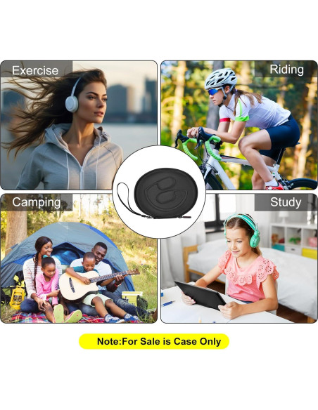 Funda Dura EVA para Auriculares Beats Solo 3/2 y Studio Pro