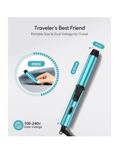 Plancha de Rizar Mini FARERY 1 Pulgada Doble Voltaje Viaje 2